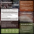 thumbnail image 3 of C&#2013265921psulas de extracto org&#2013265921nico de hongo reishi Longevity Botanicals (120) | Concentrado 10:1 | 100 % de cuerpos fruct&#2013265933feros | Suplemento de Lingzhi (G, 3 of 12