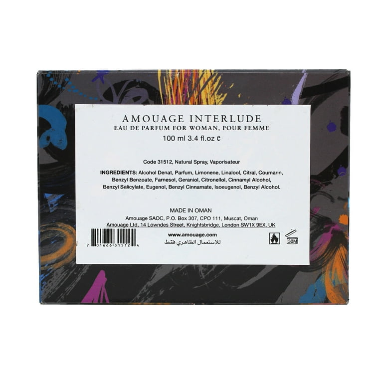 Free Shipping! Amouage Interlude Eau de Parfum, Perfume for Free Shipping! Amouage Interlude Eau de Parfum, Perfume for