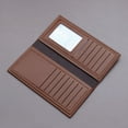 thumbnail image 5 of Kcolen Fashion ID Men's Long Leather Wallet Slim Open Purse with Multiple Card Slots and Secure Clutch Design, 5 of 5