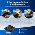 thumbnail image 6 of ROHO MOSAIC Cushion, Inflatable, 18"x16", Heavy Duty, 1 Pack, 6 of 7