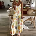 thumbnail image 3 of Various Fruits Design Sleeveless Dress Woman Fashion Long Dresses Women's Summer Suit Dress 2025, 3 of 7