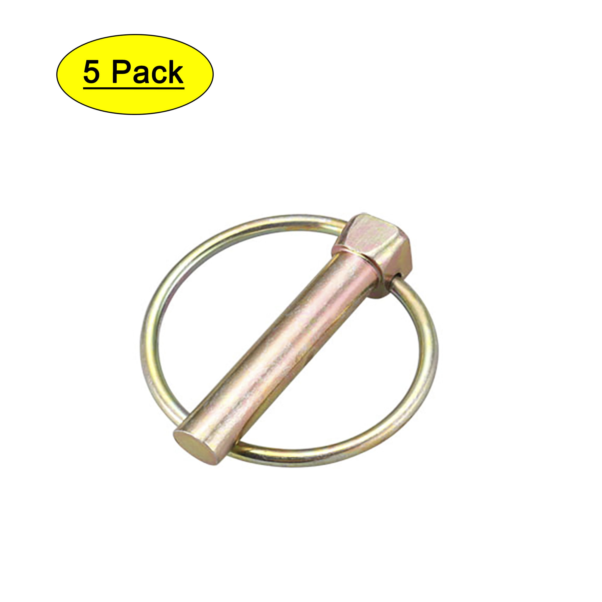30 Pcs Lynch Pin Lynch Pin Assortment Kit Linch Pin with Ring Heavy Duty Lynch P 