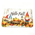 thumbnail image 2 of LEFXSMR Fall Bathroom Rugs Non-Slip Bath Mat Pumpkin Maple Leaves Design Area Rug for Front Door Porch Entryway Thanksgiving Decorations, Multicolor, 2 of 7