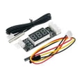 thumbnail image 2 of 4Wire PWM Fan Speed Controller Module Board With Temperature Sensors Digital LCD Display DC12V 3A Auto Shutdown Multicolor, 2 of 5