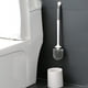 thumbnail image 1 of Cepillo de inodoro con cerdas, kit de cepillo para inodoro, moderno y compacto, con mango largo y cerdas para limpieza de baño., 1 of 7
