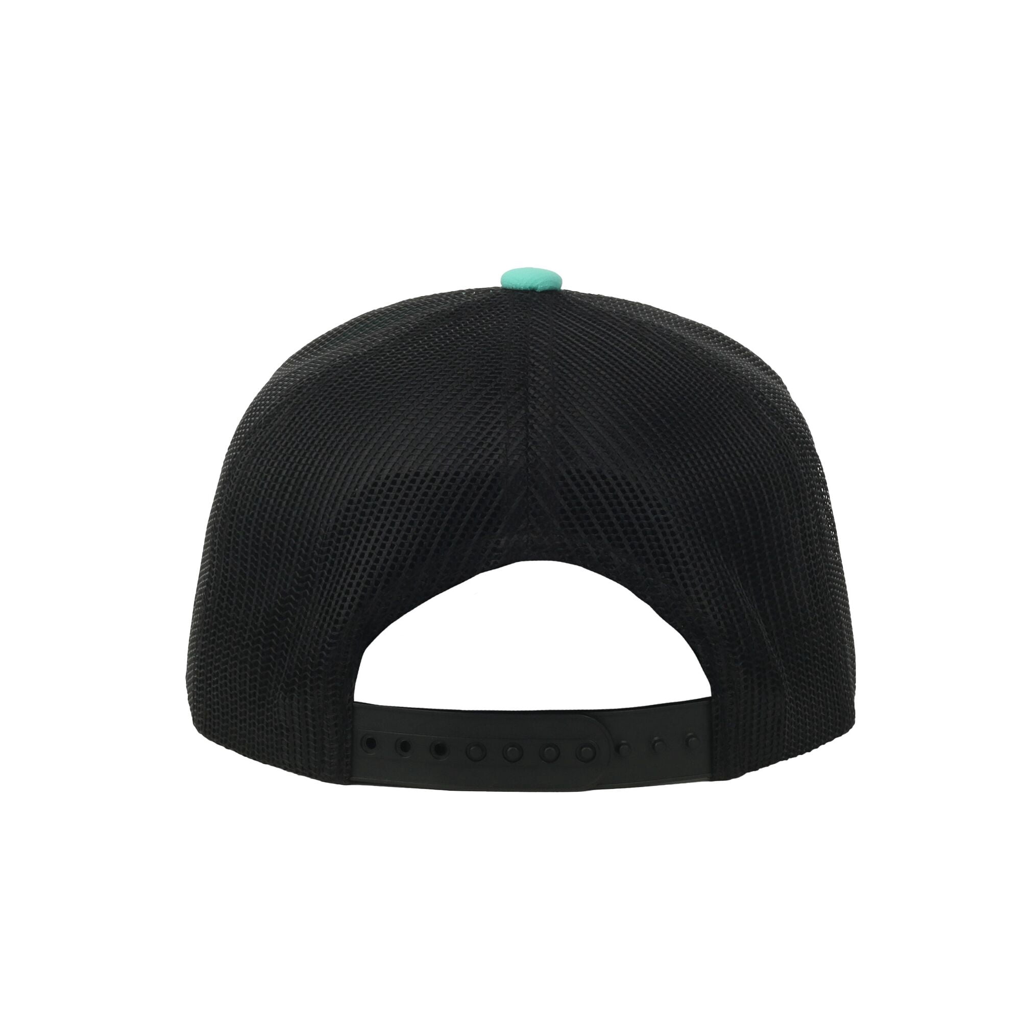Youth Green/Black 5-Panel Fishing Cap – Structured Flat Bill Snapback, One Size