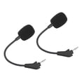 thumbnail image 1 of Detachable Boom Microphone, Wireless Headset Mic 2PCS OFC Copper Core  for Daily Use Replacement for HS50 HS60 HS70, 1 of 7