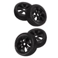 thumbnail image 1 of Short Truck Tire, Better Traction RC Tyre Replacement Fine Processing 4PCS For 1/10 Scale Model Car ANGGREK Otros, 1 of 8