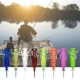 thumbnail image 2 of 10Pcs 4.2cm0.45g Fish Lure Bait High Simulation Tempting Elastic Colorful Soft Fake Lure Worm Bait Fishing Tackle, 2 of 8