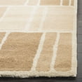 thumbnail image 5 of SAFAVIEH Martha Stewart Blocks Geometric Wool Area Rug, Camel/Ivory, 4' x 6', 5 of 8