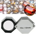 thumbnail image 5 of 10x lupa hexagonal joyería lupa óptica gafas lupa herramienta de comprobación de lente, 5 of 5
