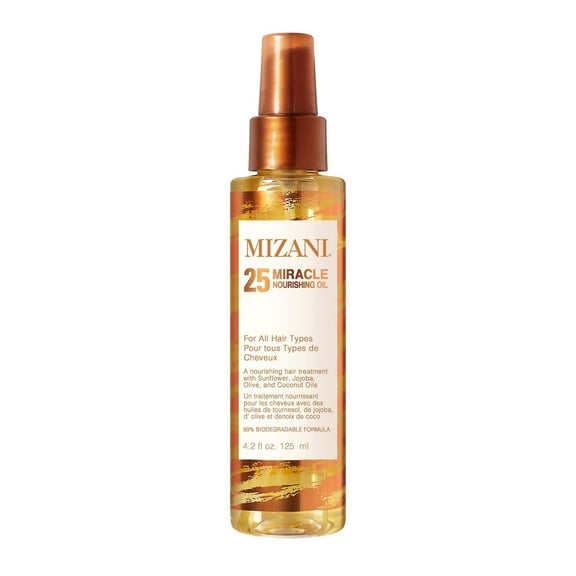 Mizani 25 Miracle Nourishing Oil, 4.2 oz Treatment
