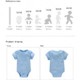 thumbnail image 6 of Baby Bodysuit Newborn Short Sleeve Baby One-Piece Cotton 2-Pack Baby Clothes, 6 of 6