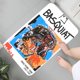 thumbnail image 3 of Felpudo de franela con estampado gráfico abstracto de B-Basquiats-Art para baño, cocina, entrada, decoración del hogar, 3 of 4