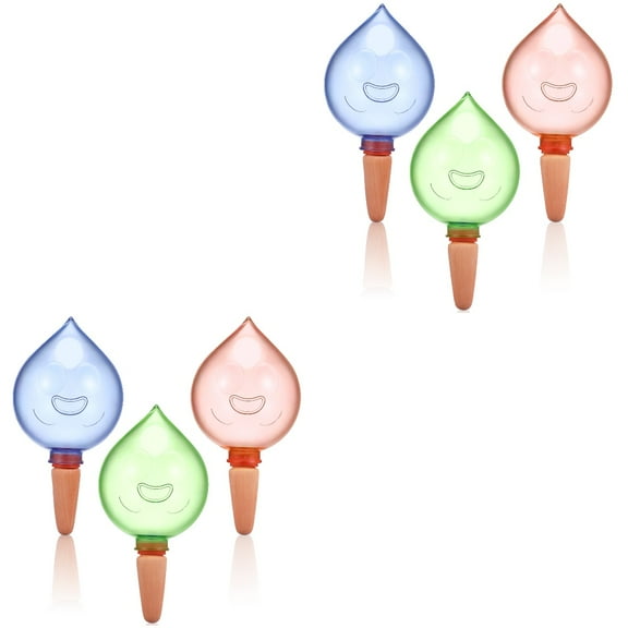 FRCOLOR 6 Pcs  Plant Watering Globes Self Watering Globes Self Watering Planter Insert Plant Watering Devices