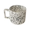 thumbnail image 2 of Taza de Cerámica Nórdica de 250ml, Vasos Punteados con Asa, Regalos para Parejas, Taza de Agua Minimalista, Regalos de Cumpleaños, Regalo de Navidad , oscuro BLESIY taza de café redonda, 2 of 8