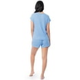 thumbnail image 2 of Fruit of the Loom Women's Dolman Top & Short Pajama Set, Sizes S-4X, 2 of 11