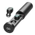 thumbnail image 1 of Auriculares de botón de Bluetooth que funcionan con la exhibición del poder de Negro Sunnimix Auriculares inalámbricos Bluetooth, 1 of 8