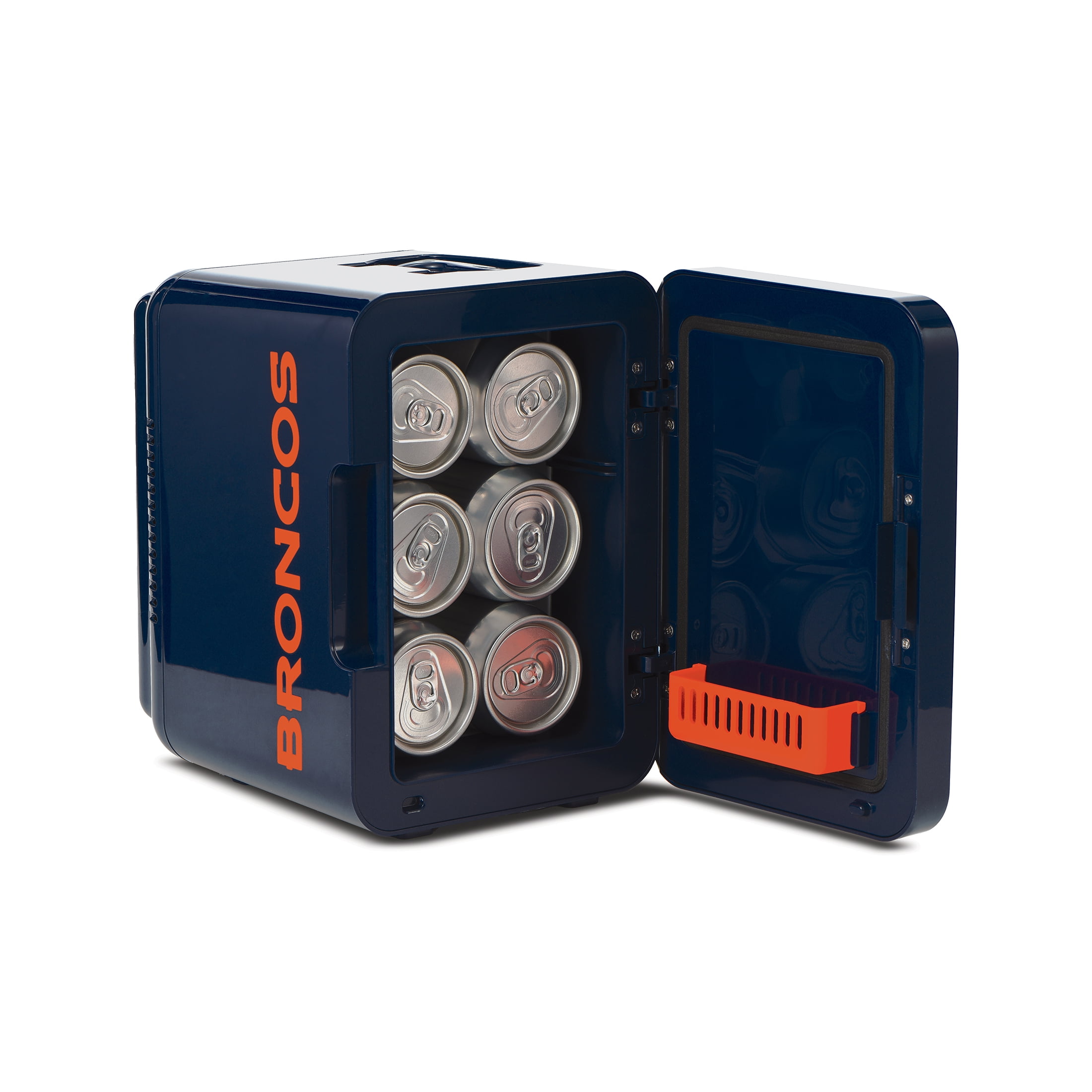 NFL Denver Broncos 4L Mini Fridge 6 Can