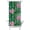 Tropical, variant on Tropical Floral Shower Curtain, Waterproof Bathroom Curtain 36x72 Inch with 12 Hooks, Fade-Resistant Polyester Fabric, Quick Dry Machine Washable Hotel Style Drapes
