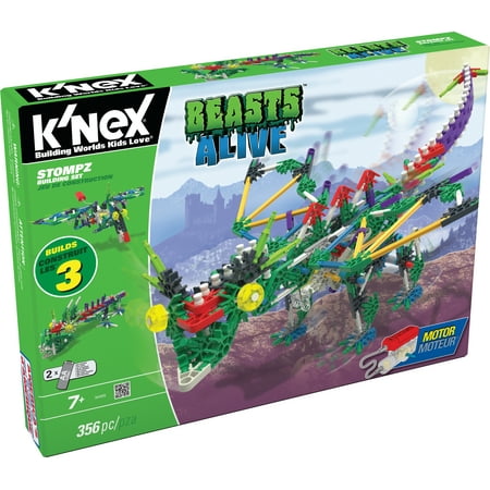 UPC 744476344854 product image for K'NEX Beasts Alive - Stompz Building Set - 356 Pieces - For Ages 7 and Up -  | upcitemdb.com