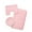 Pink, variant on dgysar Bathroom Rug Set 3 Piece Solid Color Shaggy Floor Mat U-Shaped Toilet Rug Lid Cover Non-Slip Absorbent Plush Washable Decor Pink 3PC