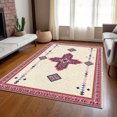 thumbnail image 4 of 3'x5' carpet living room bedroom carpet rug area rug neutral natural area rug thick area rug, 4 of 10