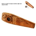 thumbnail image 3 of Wooden Kazoo Flute, Pretty Sounds Easy Playing Kazoo Flute Portable Maple Wood  For Melody, 3 of 8