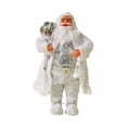thumbnail image 4 of Muñeco de Papá Noel de pie, figura de Papá Noel, adornos navideños novedosos, figura de Papá Noel, adornos para decoración de mesa de escritorio de, 4 of 8