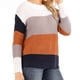 thumbnail image 1 of Suéteres para mujer Suéteres de otoño Cuello redondo Moda Manga larga Color a juego Tops sueltos Blusa de punto Odeerbi  ODB-5, 1 of 5