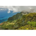 thumbnail image 2 of Jones, Adam 18x13 White Modern Wood Framed Museum Art Print Titled - Napali coastline-Kauai-Hawaiian Islands,, 2 of 4