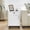 White, variant on Clipop Mobile Office Cabinet with 1 Lockable Drawer,Storage Cabinet Box,for A4 Size Documents, Black
