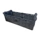 thumbnail image 1 of Cesta de almacenamiento, cesta decorativa para estante, cesta tejida a mano, contenedor, armario, organizador, contenedor Negro, 1 of 9