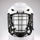thumbnail image 1 of Combo de máscara y Casco de hockey sobre hielo ajustable profesional blanco Cola, 1 of 8