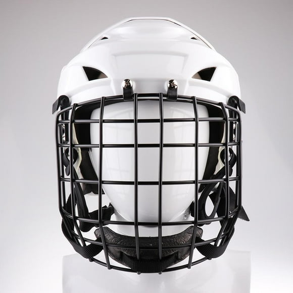 Combo de casco de hockey sobre con resistente a fuertes - shamjiam Casco de hockey sobre hielo