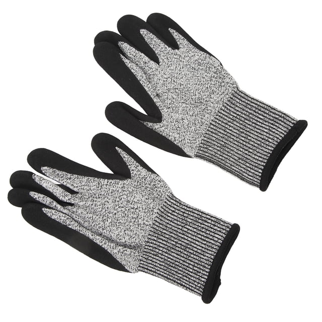 Guantes a Prueba de Pinchazos Guantes de Nitrilo Resistentes a Cortes Protección de Nivel 5 Guantes de Seguridad Anticorte de Buen Agarre para ANGGREK Otros