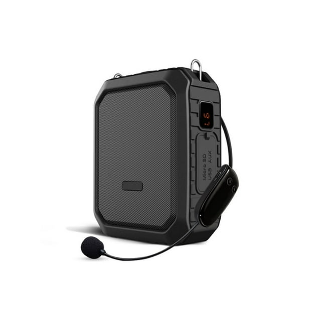 Portable Voice Amplifier With Wireless Microphone For Teachers IPX5 Waterproof Speaker 4400mAh Power Bank M800 ,No Screeching Distortion
