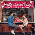 thumbnail image 4 of Dienrx Valentine's Day Yard Banner for Outdoor Indoor Party Decoration, Washable Festive Background Cloth for Wall Garage Door Decor, 4 of 5