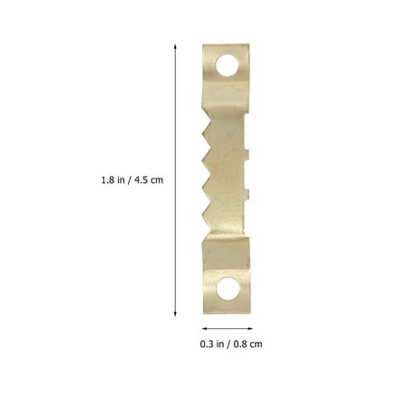 

1Set Photo Frame Hanging Hooks Kit Picture Hanger Hooks with Screws for Office