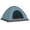 Blue, variant on Qifang 3-4 Person Dome Camping Tent, Lightweight Waterproof Backpacking Tent with Mesh Door, Portable for Hiking Outdoor, Army Green