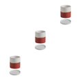 thumbnail image 4 of Transemion Weather-Resistant Ceramic Pot Helper For All Planting Needs Ceramics Ceramic Flower Pots Ceramic Flowerpot Planter red 11*11 3Set, 4 of 6