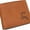 Trifold, variant on Marshal DEER Genuine Leather Bifold Trifold RFID Blocking Wallet for Men Jumping Deer Trifold