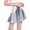Silver, variant on rygai High-Waist Bright Color Mini Skirt Performance Costume Women Nightclub Stage Show Skater Skirt Streetwear for Girls Ladies,Multicolor,2XL
