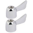 thumbnail image 1 of Unique Bargains 2pcs 70mmx28mmx30mm Zinc Alloy Faucet Water Tap Handle Grip, 1 of 5