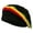 Black RGY, variant on Big Size Cotton Rasta Tam Beret - Black XL-3XL