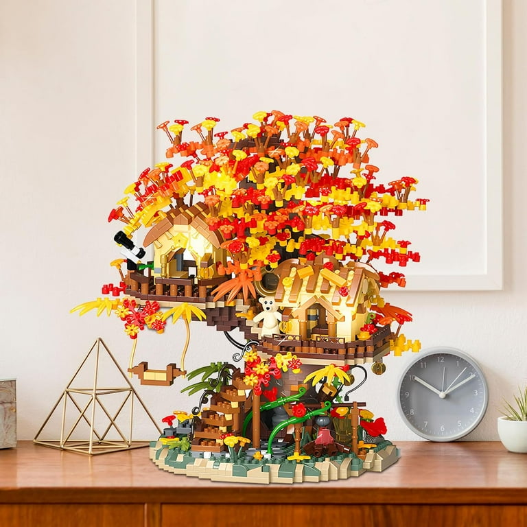 GZBrick Cherry Blossom Bonsai Tree House Building Sets Compatible with Lego  Flowers for Adults Girls 2725PCS - Walmart.com