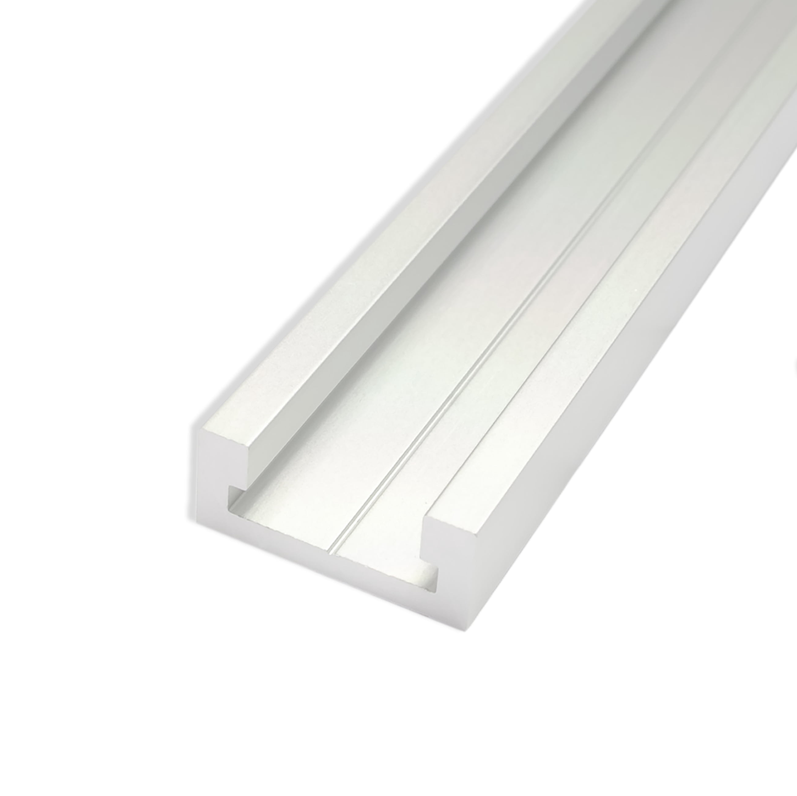 POWERTEC 1PK 48" Miter T Track for Router Table, Works With Table Saw Sled, Miter Gauge, Featherboard, Miter Bar, and other T Track Accessories for woodworking (71167)