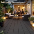 thumbnail image 7 of Homall 44-Pack Interlocking Deck Tiles, Outdoor Waterproof DIY Installation Flooring Slip-Resistant Surface for Backyards, Balconies, and Porches, 7 of 7