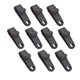 thumbnail image 1 of Yuarrent 10 Uds. Clips para tienda de campaña, abrazaderas para lona con agarre de bloqueo resistente de nailon, tornillo de pulgar, Clip para toldo de carpas Yuarrent OD1064-00, 1 of 6