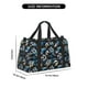 thumbnail image 3 of Balery Football Bolsa de Gimnasio para Mujeres, Bolsa de Viaje con Bolsillo Húmedo, Bolsa de Fin de Semana para Mujeres, Bolsa de Viaje Resistente al Agua, 3 of 7